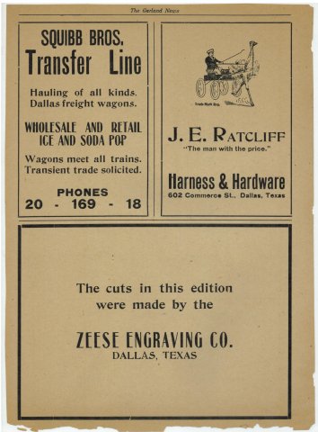 1912 Garland News