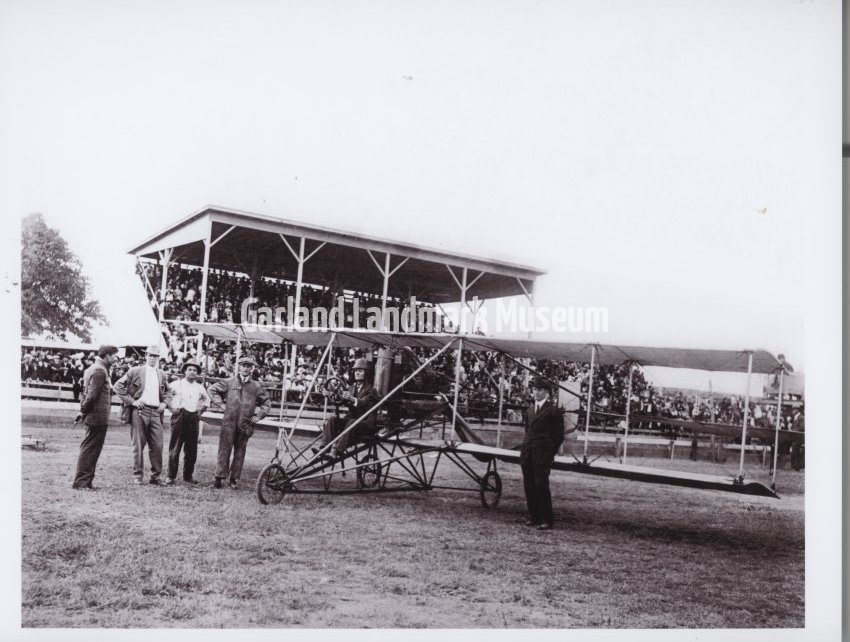 Plane at Garland Horse Track
