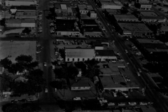 Aerial photo of downtown.