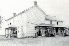 Daniel Bechtol home, circa 1895.