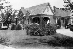 The W.V. Olinger home stood on the NW corner of Twelfth St. and Bankhead, now Main.