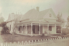 The Flook-Pickett house faced Twelfth St. at the NW corner of its intersection with Avenue E.