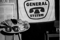 General Telephone Company booth at the Garland Industrial Show