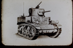Stuart M-3 light tanks