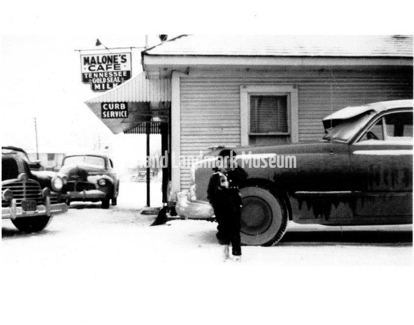 Gene Malone Cafe, ca. 1946.