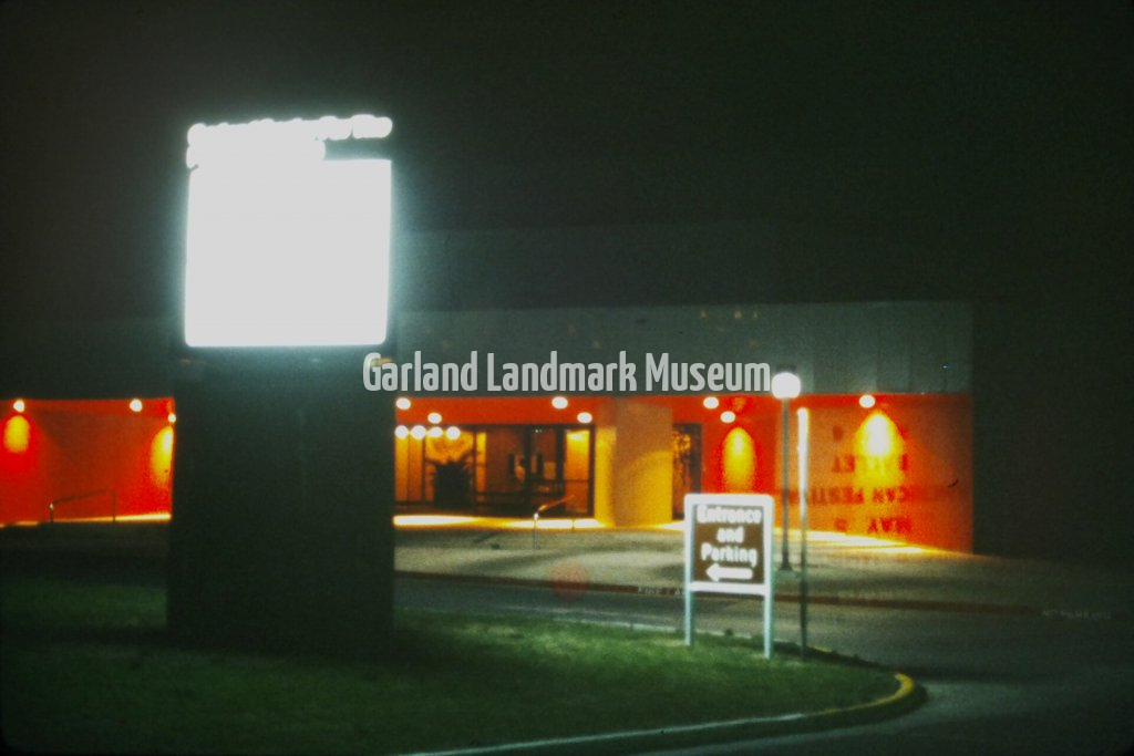 Garland Center for The Performing Arts sign in front of Performing Arts Center