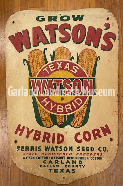 Sign - Watson's Hybrid Corn