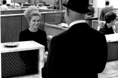 First National Bank photo of interior, late 1960's
