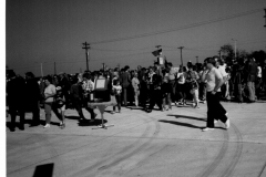 After the opening ceremony at Garland Heliport, Jupiter Road and Grader St  Opening ceremony at Garland Heliport, Jupiter Road and Grader St