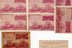 Supreme Forest Woodemen Circle Membership Cards and Wallet