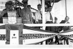 Mutual WRR radio event with military - Extreme right: A.R. Davis