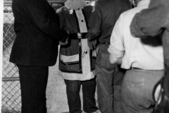 Santa Claus at Southern Aircraft, Dec. 21, 1945