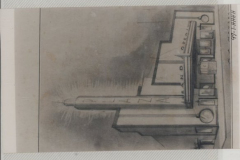 drawing of the Plaza Theater