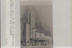 drawing of the Plaza Theater