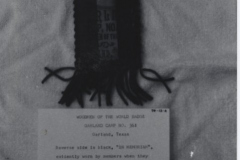 Woodmen of the World Ribbon Badge