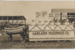 Garland Stock Show parade float
