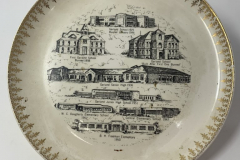 Commemorative Plate, Garland High School Memorial