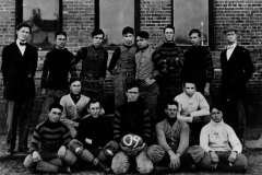 Photograph, 1909 Garland High School football team.