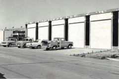Central Fire Station. New Central Fire Station at 1019 Austin Street under construction in 1967.