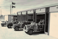 Fire vehicles at the Central Station