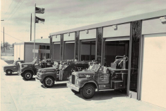 Fire vehicles at the Central Station