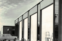 Central Fire Station under construction at 1019 Austin Street in 1967.