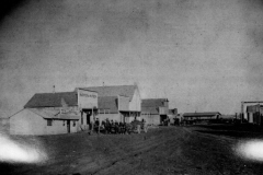 Main Street of Embree, ca. 1888