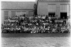 8th grade, Garland High School - Doris "Shorty" Manzer in back row