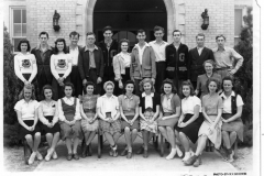 Speech Class, Garland High School, 1940-41