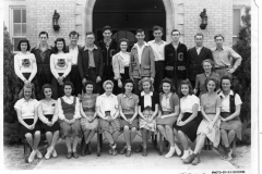 Speech Class, Garland High School, 1940-41