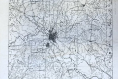 1889 Topographic Map of Dallas