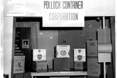Pollock Container Corporation booth at the Garland Industrial Show April 7, 1958