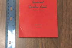 The Garland Garden Club Yearbook  1951-1952