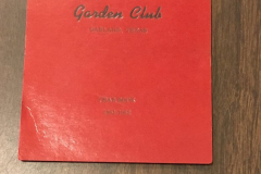 The Garland Garden Club Yearbook  1951-1952