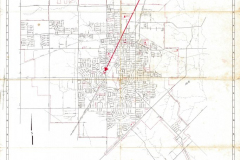 1962 Garland State Bank Map