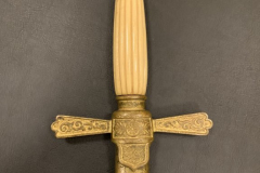 Odd Fellow ceremonial sword and scabbard