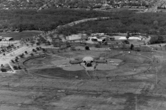 Aerial Photo - Softball complex and Surf & Swim on Oates Road 1989