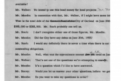 The minutes of the City Council meeting October 4, 1955