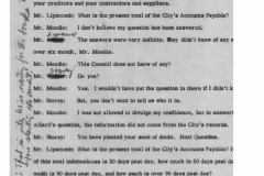 The minutes of the City Council meeting October 4, 1955