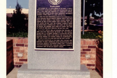 Garland state historical marker dated 1991