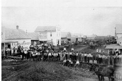 Harbison Street (Now State) at Commerce (Now Fifth)  looking west  circa 1898-99