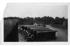 Trucks at the Pickle Factory 1951