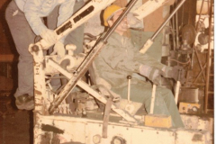 Precision employees at work