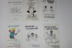 Program Collection of PAC Guild 'Roasts' and Musicals 1987-2010