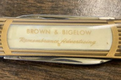 Brown and Bigelow 'Remeberance Advertising' Pocket Knife.