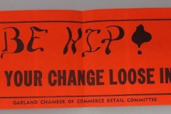 Garland Be Hip Bumper Sticker