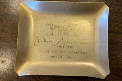 1953 Kraft Foods' Golden Anniversary Ashtray