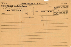 1904 M-K-T telegram