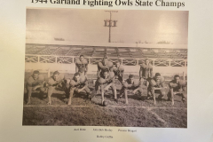 1944 GHS Fighting Owls State Championship Poster