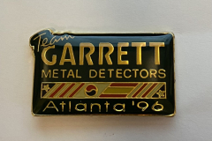 1996 Garrett Metal Detectors Olympics Pin